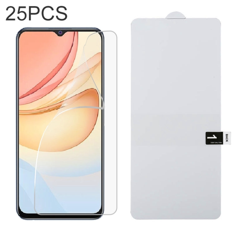 25 PCS Full Screen Protector Explosion-proof Hydrogel Film, For Samsung Galaxy A53 (25 PCS), For Huawei Enjoy 20e (25 PCS), For Huawei nova Y60 (25 PCS), For Samsung Galaxy A82 (25 PCS), For vivo Y20 2021 (25 PCS), For vivo iQOO Neo5 Lite (25 PCS)     ...
