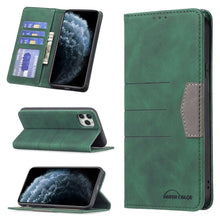 Load image into Gallery viewer, Magnetic Splicing Leather Phone Case, For iPhone XS Max, For iPhone XS / X, For iPhone 11 Pro