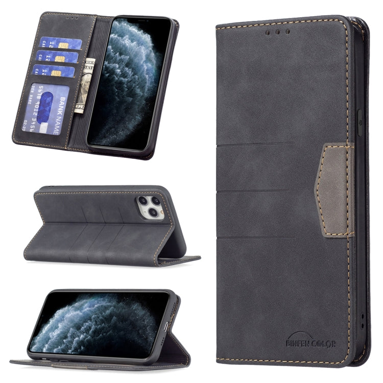 Magnetic Splicing Leather Phone Case, For iPhone XS Max, For iPhone XS / X, For iPhone 11 Pro