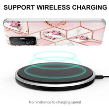 Load image into Gallery viewer, Electroplating Splicing Marble Flower TPU Phone Case, For Xiaomi Mi 11T / Mi 11T Pro, For Xiaomi Redmi 10, For Xiaomi Redmi Note 9 / 10X 4G, For Samsung Galaxy Note20, For Samsung Galaxy Note20 Ultra, For Samsung Galaxy A13 5G