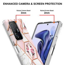 Load image into Gallery viewer, Electroplating Splicing Marble Flower TPU Phone Case, For Xiaomi Mi 11T / Mi 11T Pro, For Xiaomi Redmi 10, For Xiaomi Redmi Note 9 / 10X 4G, For Samsung Galaxy Note20, For Samsung Galaxy Note20 Ultra, For Samsung Galaxy A13 5G