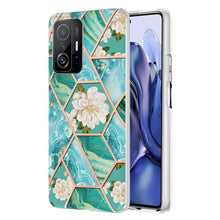 Load image into Gallery viewer, Electroplating Splicing Marble Flower TPU Phone Case, For Xiaomi Mi 11T / Mi 11T Pro, For Xiaomi Redmi 10, For Xiaomi Redmi Note 9 / 10X 4G, For Samsung Galaxy Note20, For Samsung Galaxy Note20 Ultra, For Samsung Galaxy A13 5G