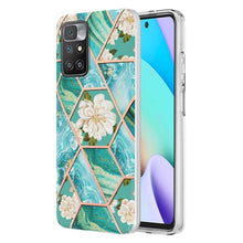 Load image into Gallery viewer, Electroplating Splicing Marble Flower TPU Phone Case, For Xiaomi Mi 11T / Mi 11T Pro, For Xiaomi Redmi 10, For Xiaomi Redmi Note 9 / 10X 4G, For Samsung Galaxy Note20, For Samsung Galaxy Note20 Ultra, For Samsung Galaxy A13 5G