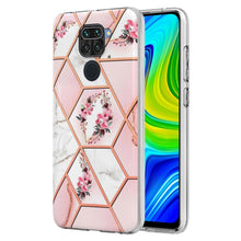 Load image into Gallery viewer, Electroplating Splicing Marble Flower TPU Phone Case, For Xiaomi Mi 11T / Mi 11T Pro, For Xiaomi Redmi 10, For Xiaomi Redmi Note 9 / 10X 4G, For Samsung Galaxy Note20, For Samsung Galaxy Note20 Ultra, For Samsung Galaxy A13 5G