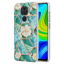 Load image into Gallery viewer, Electroplating Splicing Marble Flower TPU Phone Case, For Xiaomi Mi 11T / Mi 11T Pro, For Xiaomi Redmi 10, For Xiaomi Redmi Note 9 / 10X 4G, For Samsung Galaxy Note20, For Samsung Galaxy Note20 Ultra, For Samsung Galaxy A13 5G