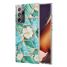 Load image into Gallery viewer, Electroplating Splicing Marble Flower TPU Phone Case, For Xiaomi Mi 11T / Mi 11T Pro, For Xiaomi Redmi 10, For Xiaomi Redmi Note 9 / 10X 4G, For Samsung Galaxy Note20, For Samsung Galaxy Note20 Ultra, For Samsung Galaxy A13 5G