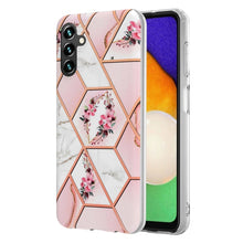 Load image into Gallery viewer, Electroplating Splicing Marble Flower TPU Phone Case, For Xiaomi Mi 11T / Mi 11T Pro, For Xiaomi Redmi 10, For Xiaomi Redmi Note 9 / 10X 4G, For Samsung Galaxy Note20, For Samsung Galaxy Note20 Ultra, For Samsung Galaxy A13 5G