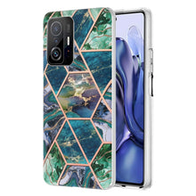 Load image into Gallery viewer, Electroplating Splicing Marble TPU Phone Case, For Xiaomi Mi 11T / Mi 11T Pro, For Xiaomi Redmi 10, For Xiaomi Redmi Note 9 / 10X 4G, For Samsung Galaxy Note20, For Samsung Galaxy Note20 Ultra, For Samsung Galaxy A13 5G