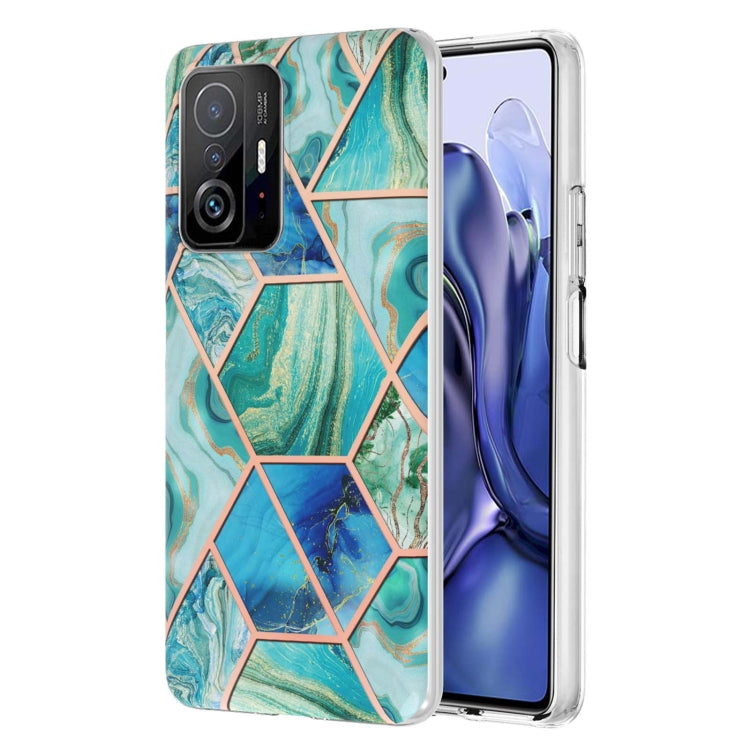 Electroplating Splicing Marble TPU Phone Case, For Xiaomi Mi 11T / Mi 11T Pro, For Xiaomi Redmi 10, For Xiaomi Redmi Note 9 / 10X 4G, For Samsung Galaxy Note20, For Samsung Galaxy Note20 Ultra, For Samsung Galaxy A13 5G