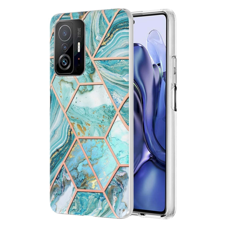 Electroplating Splicing Marble TPU Phone Case, For Xiaomi Mi 11T / Mi 11T Pro, For Xiaomi Redmi 10, For Xiaomi Redmi Note 9 / 10X 4G, For Samsung Galaxy Note20, For Samsung Galaxy Note20 Ultra, For Samsung Galaxy A13 5G