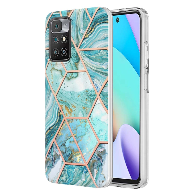 Electroplating Splicing Marble TPU Phone Case, For Xiaomi Mi 11T / Mi 11T Pro, For Xiaomi Redmi 10, For Xiaomi Redmi Note 9 / 10X 4G, For Samsung Galaxy Note20, For Samsung Galaxy Note20 Ultra, For Samsung Galaxy A13 5G