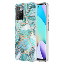 Load image into Gallery viewer, Electroplating Splicing Marble TPU Phone Case, For Xiaomi Mi 11T / Mi 11T Pro, For Xiaomi Redmi 10, For Xiaomi Redmi Note 9 / 10X 4G, For Samsung Galaxy Note20, For Samsung Galaxy Note20 Ultra, For Samsung Galaxy A13 5G