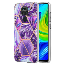 Load image into Gallery viewer, Electroplating Splicing Marble TPU Phone Case, For Xiaomi Mi 11T / Mi 11T Pro, For Xiaomi Redmi 10, For Xiaomi Redmi Note 9 / 10X 4G, For Samsung Galaxy Note20, For Samsung Galaxy Note20 Ultra, For Samsung Galaxy A13 5G