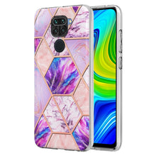 Load image into Gallery viewer, Electroplating Splicing Marble TPU Phone Case, For Xiaomi Mi 11T / Mi 11T Pro, For Xiaomi Redmi 10, For Xiaomi Redmi Note 9 / 10X 4G, For Samsung Galaxy Note20, For Samsung Galaxy Note20 Ultra, For Samsung Galaxy A13 5G