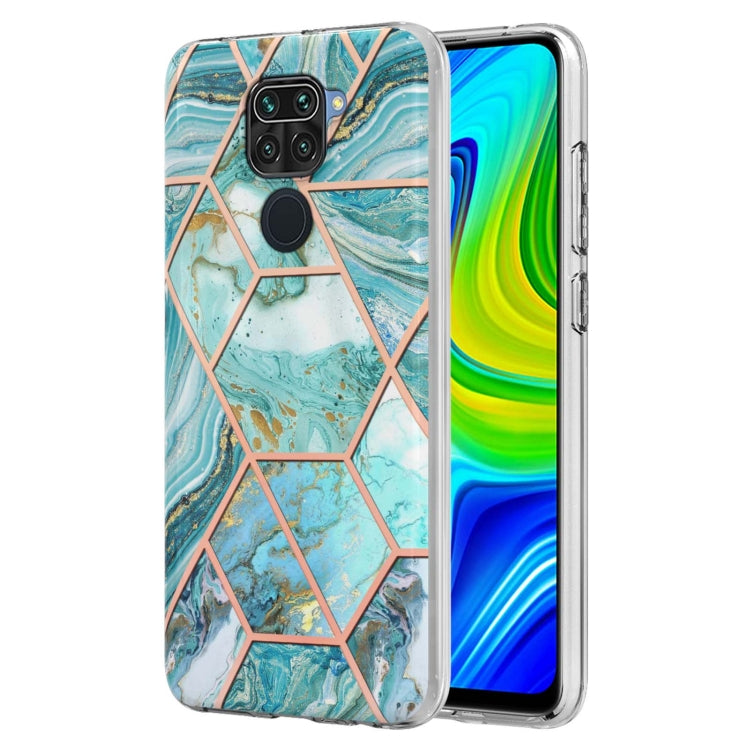 Electroplating Splicing Marble TPU Phone Case, For Xiaomi Mi 11T / Mi 11T Pro, For Xiaomi Redmi 10, For Xiaomi Redmi Note 9 / 10X 4G, For Samsung Galaxy Note20, For Samsung Galaxy Note20 Ultra, For Samsung Galaxy A13 5G
