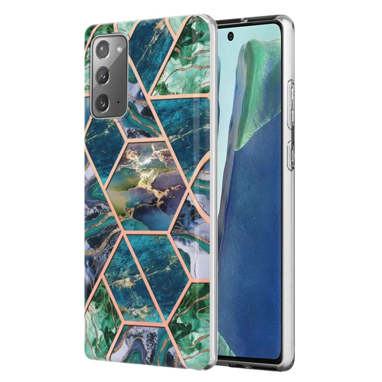 Electroplating Splicing Marble TPU Phone Case, For Xiaomi Mi 11T / Mi 11T Pro, For Xiaomi Redmi 10, For Xiaomi Redmi Note 9 / 10X 4G, For Samsung Galaxy Note20, For Samsung Galaxy Note20 Ultra, For Samsung Galaxy A13 5G