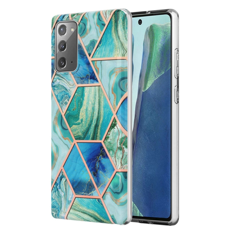 Electroplating Splicing Marble TPU Phone Case, For Xiaomi Mi 11T / Mi 11T Pro, For Xiaomi Redmi 10, For Xiaomi Redmi Note 9 / 10X 4G, For Samsung Galaxy Note20, For Samsung Galaxy Note20 Ultra, For Samsung Galaxy A13 5G