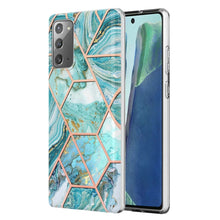 Load image into Gallery viewer, Electroplating Splicing Marble TPU Phone Case, For Xiaomi Mi 11T / Mi 11T Pro, For Xiaomi Redmi 10, For Xiaomi Redmi Note 9 / 10X 4G, For Samsung Galaxy Note20, For Samsung Galaxy Note20 Ultra, For Samsung Galaxy A13 5G