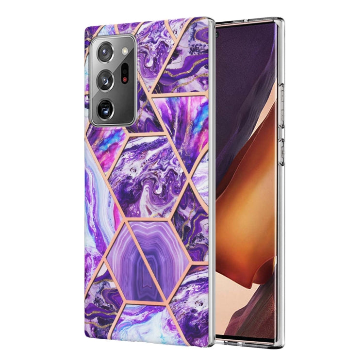 Electroplating Splicing Marble TPU Phone Case, For Xiaomi Mi 11T / Mi 11T Pro, For Xiaomi Redmi 10, For Xiaomi Redmi Note 9 / 10X 4G, For Samsung Galaxy Note20, For Samsung Galaxy Note20 Ultra, For Samsung Galaxy A13 5G