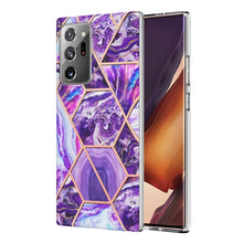 Load image into Gallery viewer, Electroplating Splicing Marble TPU Phone Case, For Xiaomi Mi 11T / Mi 11T Pro, For Xiaomi Redmi 10, For Xiaomi Redmi Note 9 / 10X 4G, For Samsung Galaxy Note20, For Samsung Galaxy Note20 Ultra, For Samsung Galaxy A13 5G