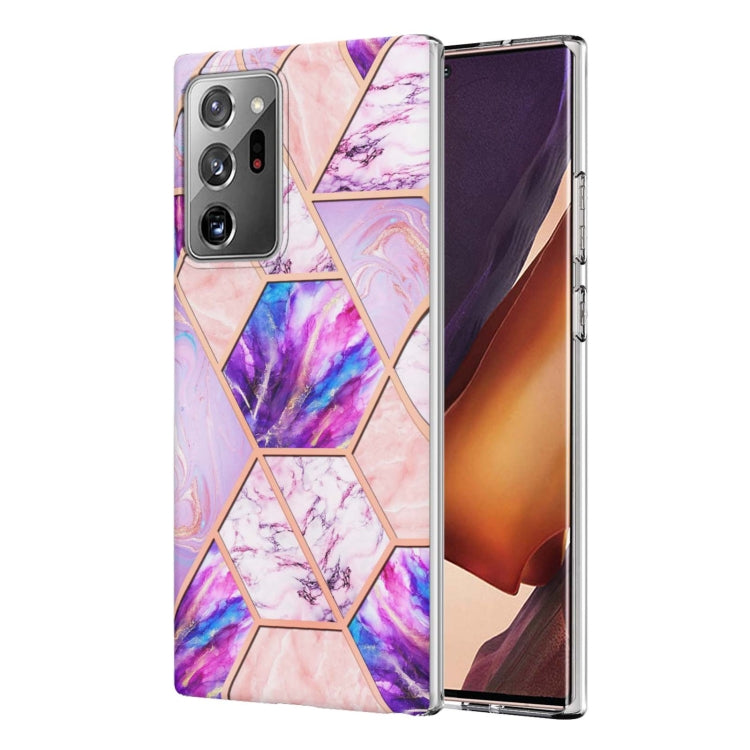 Electroplating Splicing Marble TPU Phone Case, For Xiaomi Mi 11T / Mi 11T Pro, For Xiaomi Redmi 10, For Xiaomi Redmi Note 9 / 10X 4G, For Samsung Galaxy Note20, For Samsung Galaxy Note20 Ultra, For Samsung Galaxy A13 5G