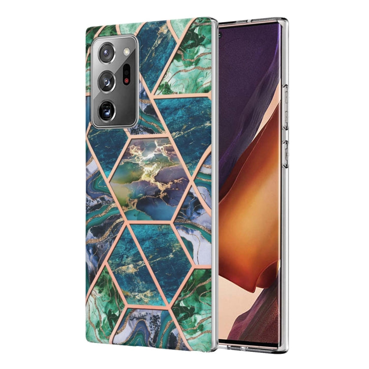 Electroplating Splicing Marble TPU Phone Case, For Xiaomi Mi 11T / Mi 11T Pro, For Xiaomi Redmi 10, For Xiaomi Redmi Note 9 / 10X 4G, For Samsung Galaxy Note20, For Samsung Galaxy Note20 Ultra, For Samsung Galaxy A13 5G
