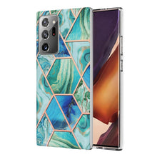 Load image into Gallery viewer, Electroplating Splicing Marble TPU Phone Case, For Xiaomi Mi 11T / Mi 11T Pro, For Xiaomi Redmi 10, For Xiaomi Redmi Note 9 / 10X 4G, For Samsung Galaxy Note20, For Samsung Galaxy Note20 Ultra, For Samsung Galaxy A13 5G
