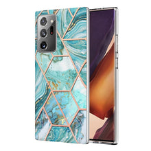 Load image into Gallery viewer, Electroplating Splicing Marble TPU Phone Case, For Xiaomi Mi 11T / Mi 11T Pro, For Xiaomi Redmi 10, For Xiaomi Redmi Note 9 / 10X 4G, For Samsung Galaxy Note20, For Samsung Galaxy Note20 Ultra, For Samsung Galaxy A13 5G