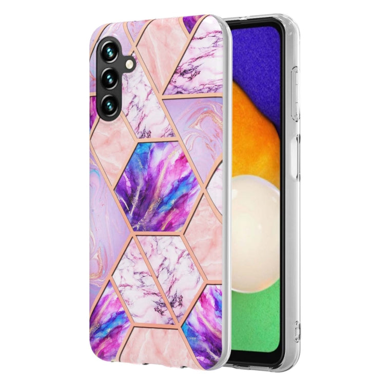 Electroplating Splicing Marble TPU Phone Case, For Xiaomi Mi 11T / Mi 11T Pro, For Xiaomi Redmi 10, For Xiaomi Redmi Note 9 / 10X 4G, For Samsung Galaxy Note20, For Samsung Galaxy Note20 Ultra, For Samsung Galaxy A13 5G