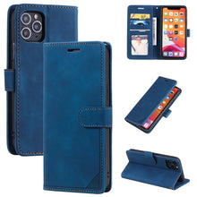Load image into Gallery viewer, Skin Feel Anti-theft Brush Horizontal Flip Leather Phone Case, For iPhone 11, For iPhone XS Max, For iPhone XR, For iPhone X / XS, For iPhone SE 2022 / SE 2020 / 8 / 7, For iPhone 8 Plus &amp; 7 Plus