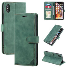 Load image into Gallery viewer, Skin Feel Anti-theft Brush Horizontal Flip Leather Phone Case, For iPhone 11, For iPhone XS Max, For iPhone XR, For iPhone X / XS, For iPhone SE 2022 / SE 2020 / 8 / 7, For iPhone 8 Plus &amp; 7 Plus