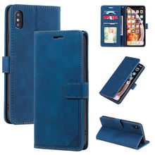 Load image into Gallery viewer, Skin Feel Anti-theft Brush Horizontal Flip Leather Phone Case, For iPhone 11, For iPhone XS Max, For iPhone XR, For iPhone X / XS, For iPhone SE 2022 / SE 2020 / 8 / 7, For iPhone 8 Plus &amp; 7 Plus