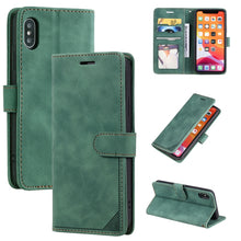Load image into Gallery viewer, Skin Feel Anti-theft Brush Horizontal Flip Leather Phone Case, For iPhone 11, For iPhone XS Max, For iPhone XR, For iPhone X / XS, For iPhone SE 2022 / SE 2020 / 8 / 7, For iPhone 8 Plus &amp; 7 Plus