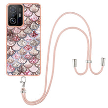 Load image into Gallery viewer, Electroplating IMD TPU Phone Case with Lanyard, For Xiaomi Mi 11T / Mi 11T Pro, For Xiaomi Redmi 10, For Samsung Galaxy A13 5G