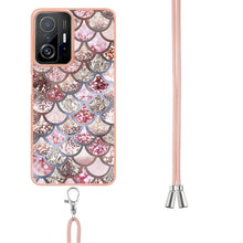 Load image into Gallery viewer, Electroplating IMD TPU Phone Case with Lanyard, For Xiaomi Mi 11T / Mi 11T Pro, For Xiaomi Redmi 10, For Samsung Galaxy A13 5G