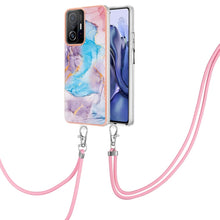 Load image into Gallery viewer, Electroplating IMD TPU Phone Case with Lanyard, For Xiaomi Mi 11T / Mi 11T Pro, For Xiaomi Redmi 10, For Samsung Galaxy A13 5G