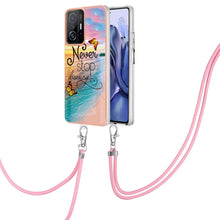 Load image into Gallery viewer, Electroplating IMD TPU Phone Case with Lanyard, For Xiaomi Mi 11T / Mi 11T Pro, For Xiaomi Redmi 10, For Samsung Galaxy A13 5G