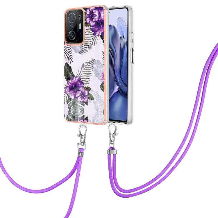 Electroplating IMD TPU Phone Case with Lanyard, For Xiaomi Mi 11T / Mi 11T Pro, For Xiaomi Redmi 10, For Samsung Galaxy A13 5G