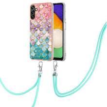 Load image into Gallery viewer, Electroplating IMD TPU Phone Case with Lanyard, For Xiaomi Mi 11T / Mi 11T Pro, For Xiaomi Redmi 10, For Samsung Galaxy A13 5G