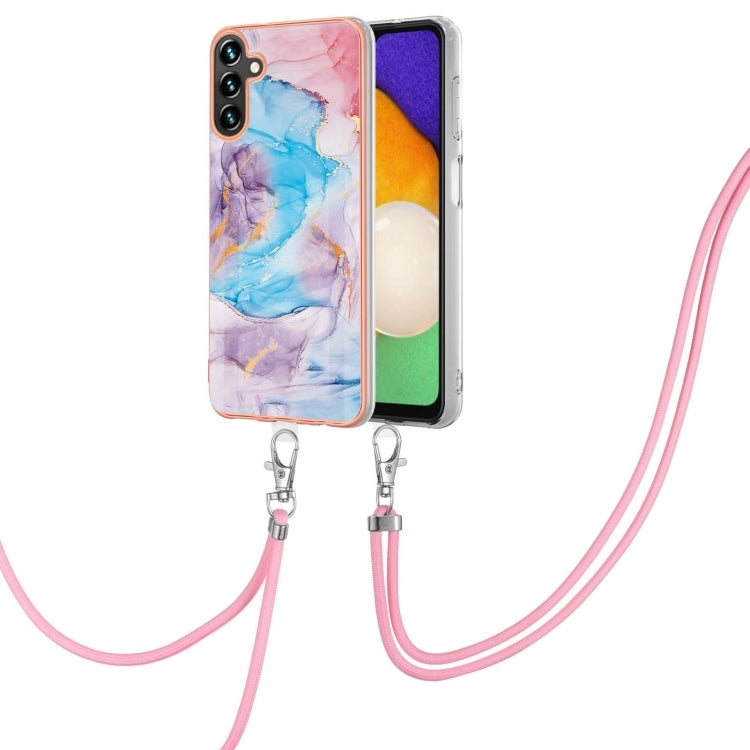 Electroplating IMD TPU Phone Case with Lanyard, For Xiaomi Mi 11T / Mi 11T Pro, For Xiaomi Redmi 10, For Samsung Galaxy A13 5G