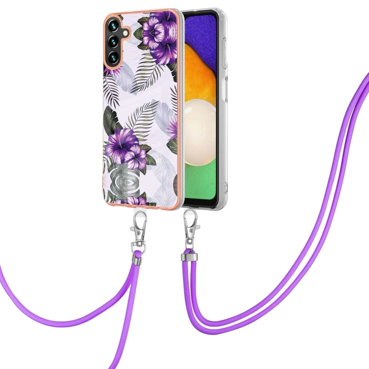 Electroplating IMD TPU Phone Case with Lanyard, For Xiaomi Mi 11T / Mi 11T Pro, For Xiaomi Redmi 10, For Samsung Galaxy A13 5G