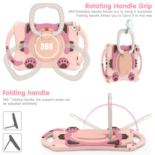 Load image into Gallery viewer, Cute Cat King Kids Shockproof EVA Protective Case with Holder &amp; Shoulder Strap &amp; Handle, For iPad 9.7 2018 / 2017 / Air / Air 2 / Pro 9.7, For iPad 10.2 2019 / 2020 / 2021 / Pro 10.5, For iPad mini 6 / mini 2024, For iPad mini 6