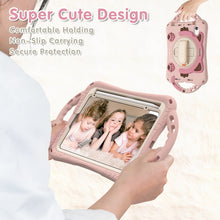 Load image into Gallery viewer, Cute Cat King Kids Shockproof EVA Protective Case with Holder &amp; Shoulder Strap &amp; Handle, For iPad mini 6 / mini 2024