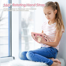 Load image into Gallery viewer, Cute Cat King Kids Shockproof EVA Protective Case with Holder &amp; Shoulder Strap &amp; Handle, For iPad mini 6 / mini 2024