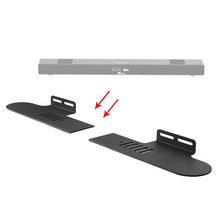 Load image into Gallery viewer, Split Sound Bar Wall-mount Bracket, For Xiaomi Redmi Speaker, For Xiaodu Soundbar, For JY AUDIO A9K, For HiVi K1000, For Coocaa Live-1 / Live-2 / Live-3, For KEF HTF7003, For DALI Katch One, For Ibass 9100K