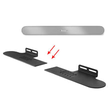 Load image into Gallery viewer, Split Sound Bar Wall-mount Bracket, For Xiaomi Redmi Speaker, For Xiaodu Soundbar, For JY AUDIO A9K, For HiVi K1000, For Coocaa Live-1 / Live-2 / Live-3, For KEF HTF7003, For DALI Katch One, For Ibass 9100K