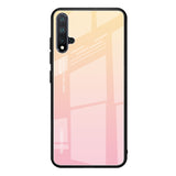 Gradient Color Glass Case, For Huawei Nova 5, For Huawei P Smart Z, For Huawei Nova 5i, For Galaxy A10s, For Galaxy A80, For OPPO A9 (2020)