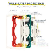 Load image into Gallery viewer, Armor Contrast Color Silicone + PC Tablet Case, For Samsung Galaxy Tab A7 Lite, For Samsung Galaxy Tab A7 10.4 T505