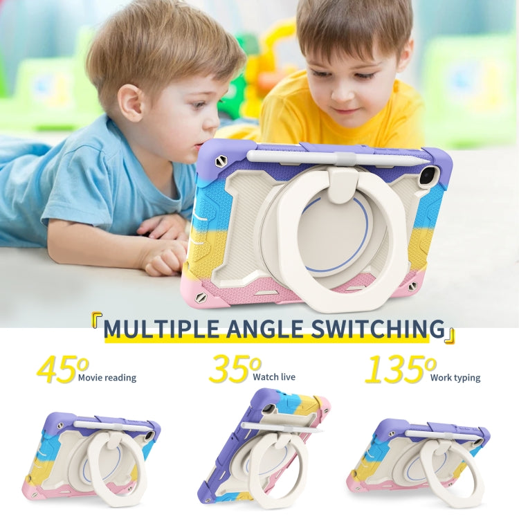 Armor Contrast Color Silicone + PC Tablet Case, For Samsung Galaxy Tab A7 Lite, For Samsung Galaxy Tab A7 10.4 T505