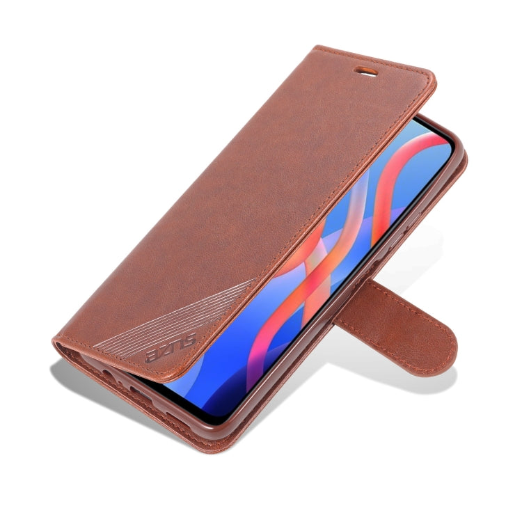 AZNS Sheepskin Texture Horizontal Flip Leather Phone Case with Holder & Card Slots & Wallet, For Xiaomi Redmi Note 11 / Poco M4 Pro 5G